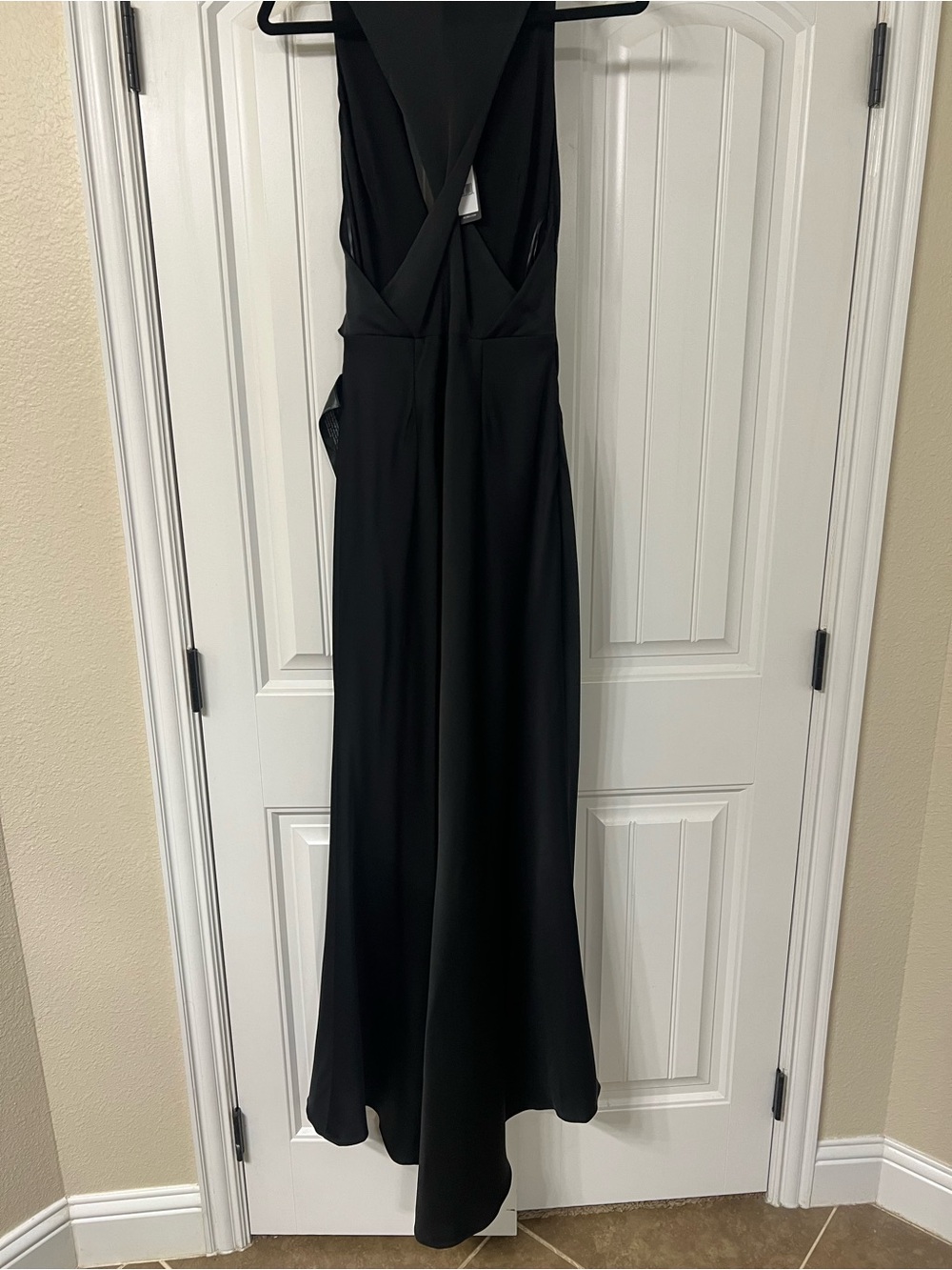 BCBGMaxAzria Black Demi Gown Maxi Dress - Picture 6 of 7